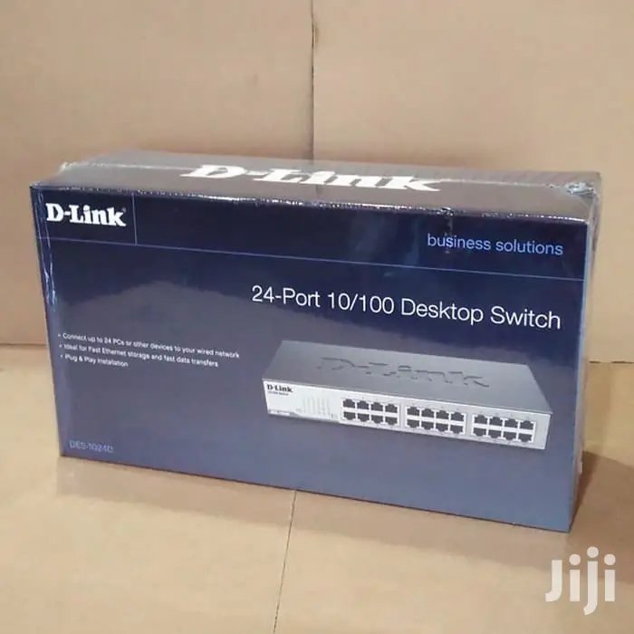 24‐Port Fast Ethernet Unmanaged Desktop Switch Des‐1024d