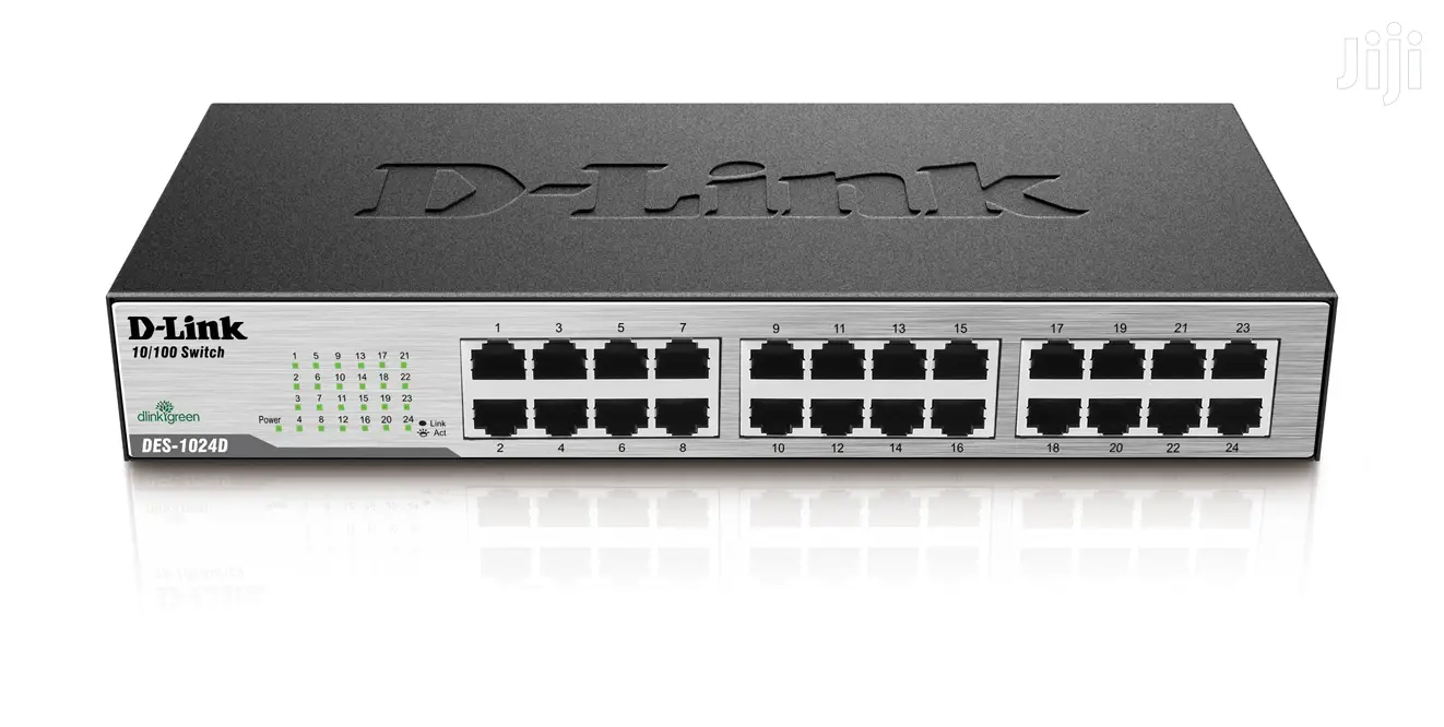 24‐Port Fast Ethernet Unmanaged Desktop Switch Des‐1024d
