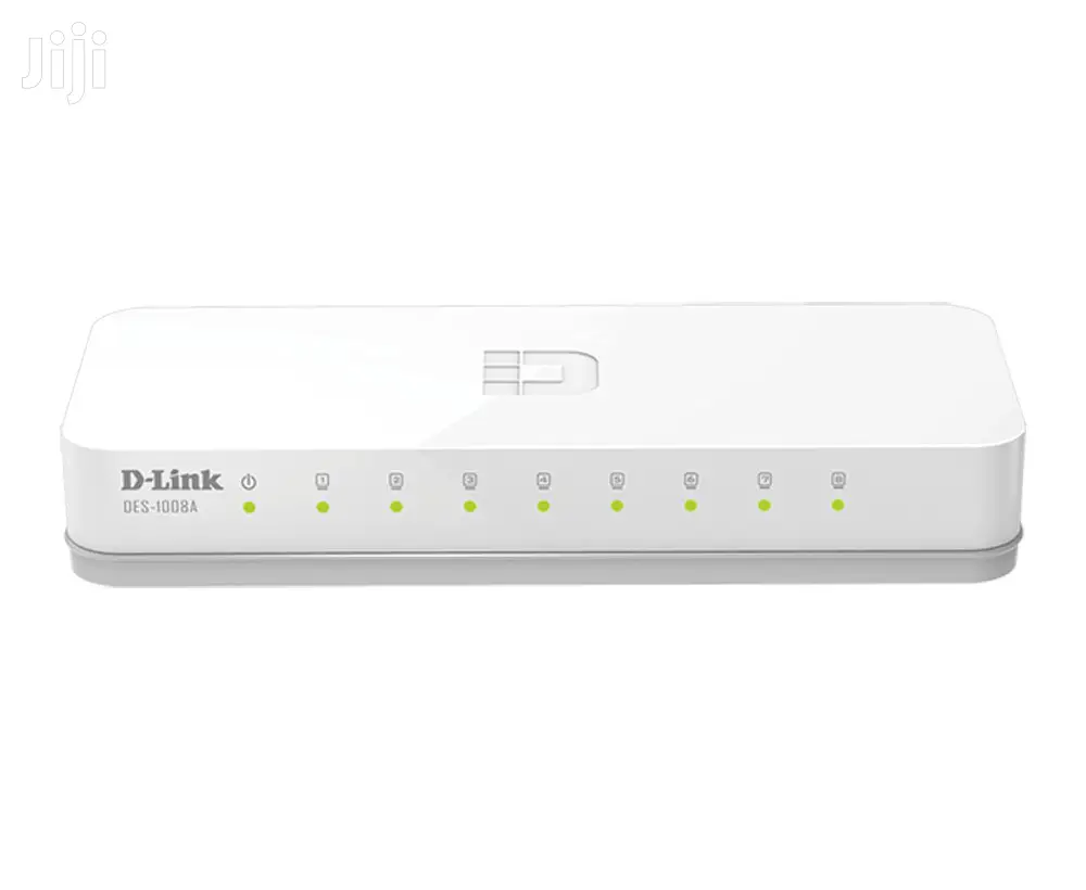 D-Link 10/100 Des-1008c 8 Port Ethernet Desktop Switch