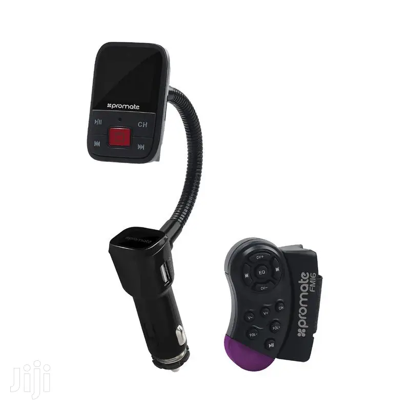 Promate Fm16 Universal in-Car Transmitter+Usb Charging Port