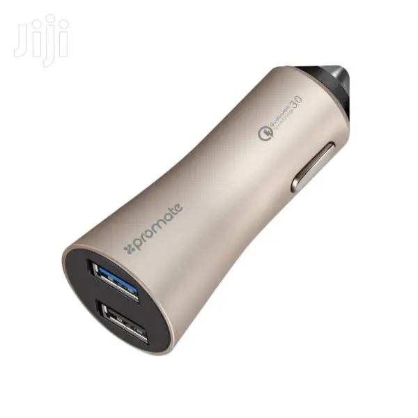 Promate Robust-qc3 Robust Car Charger+Qualcomm Quick Charge