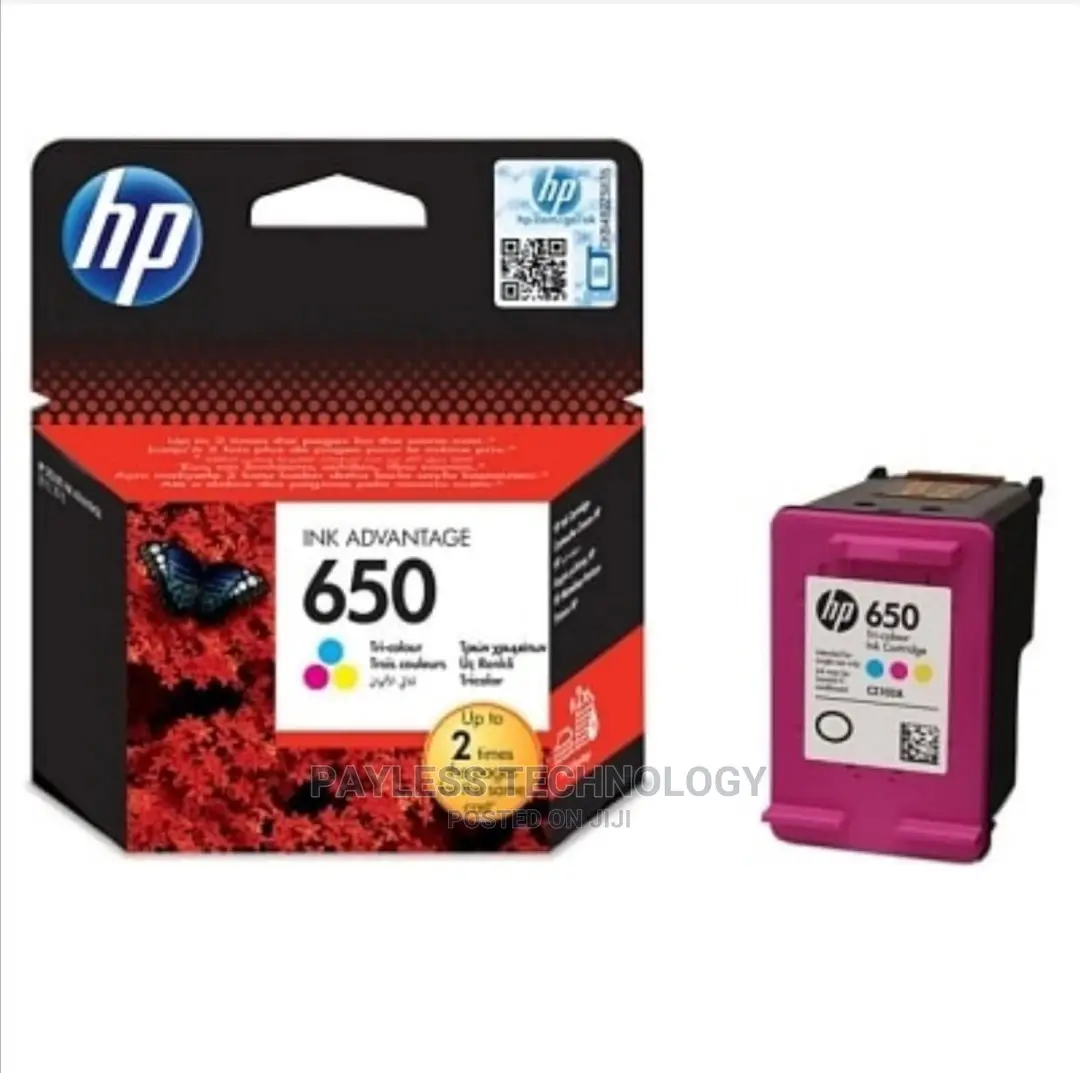 HP 650 Colour Ink Cartridges