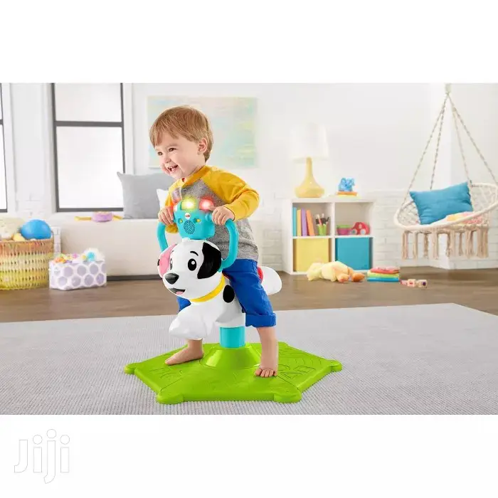 Fisher Price Bounce Spin Puppy