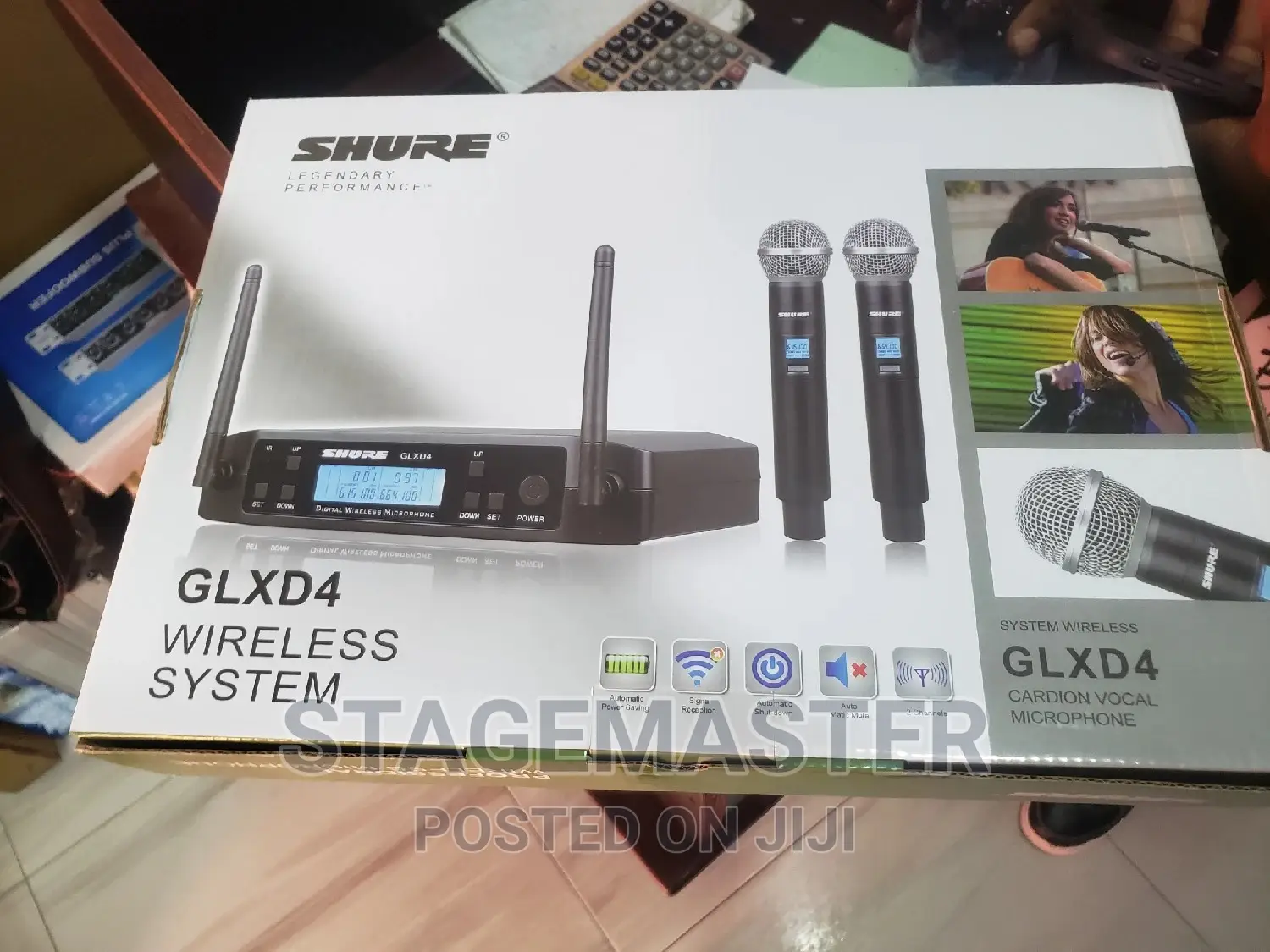 Shure GLX D4 Digital Wireless Uhf Microphone