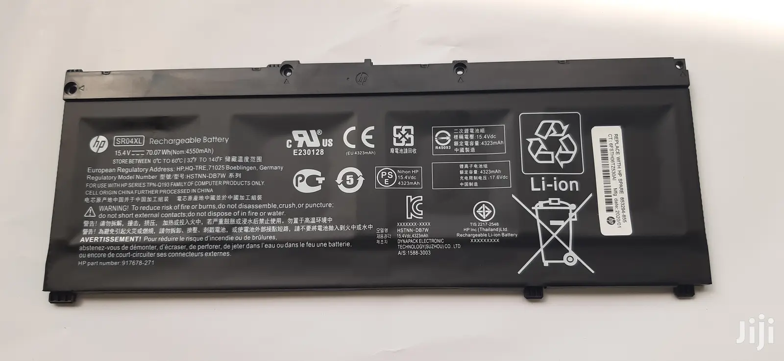 Original Hp Battery Sr04xl for Hp Omen 15-Ce000