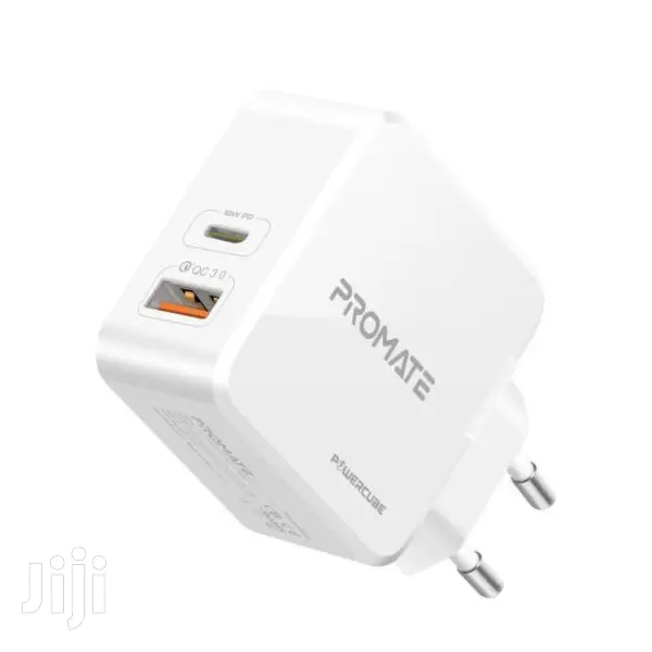 Powercube~36W Fast Charging Dual Port Charger Power Delivery