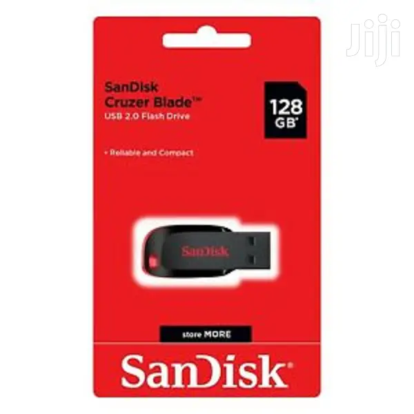 Sandisk 128GB Cruzer Blade USB Drive, SDCZ50-128G-B35
