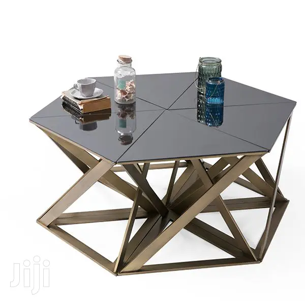 Center Table (6pcs Rolex)Glass Top