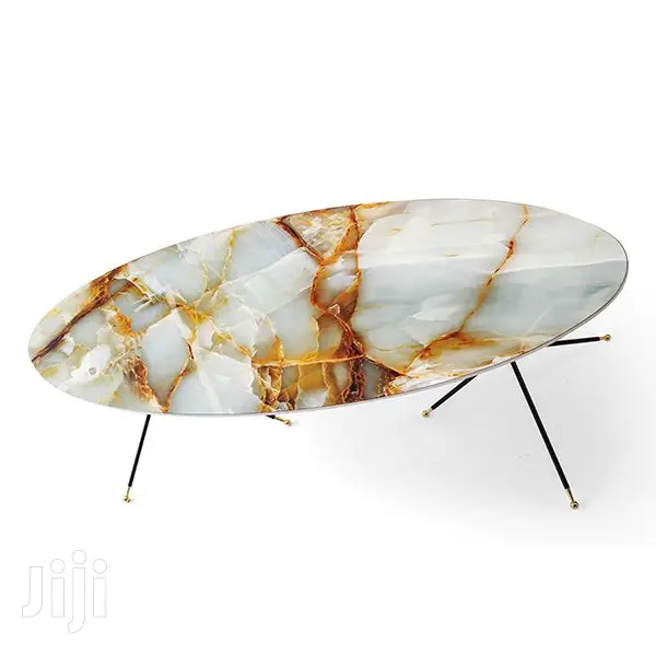 Coffee Table With Marble Effect