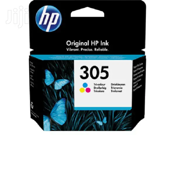 Hp 305 Tri-Color Original Ink Cartridge (3ym60ae)
