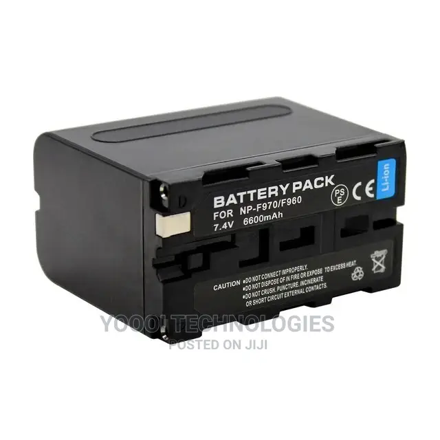 Rechargeable Sony Npf970 Battery for Camera Lights