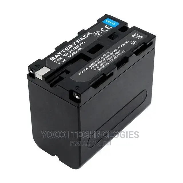 Rechargeable Sony Npf970 Battery for Camera Lights