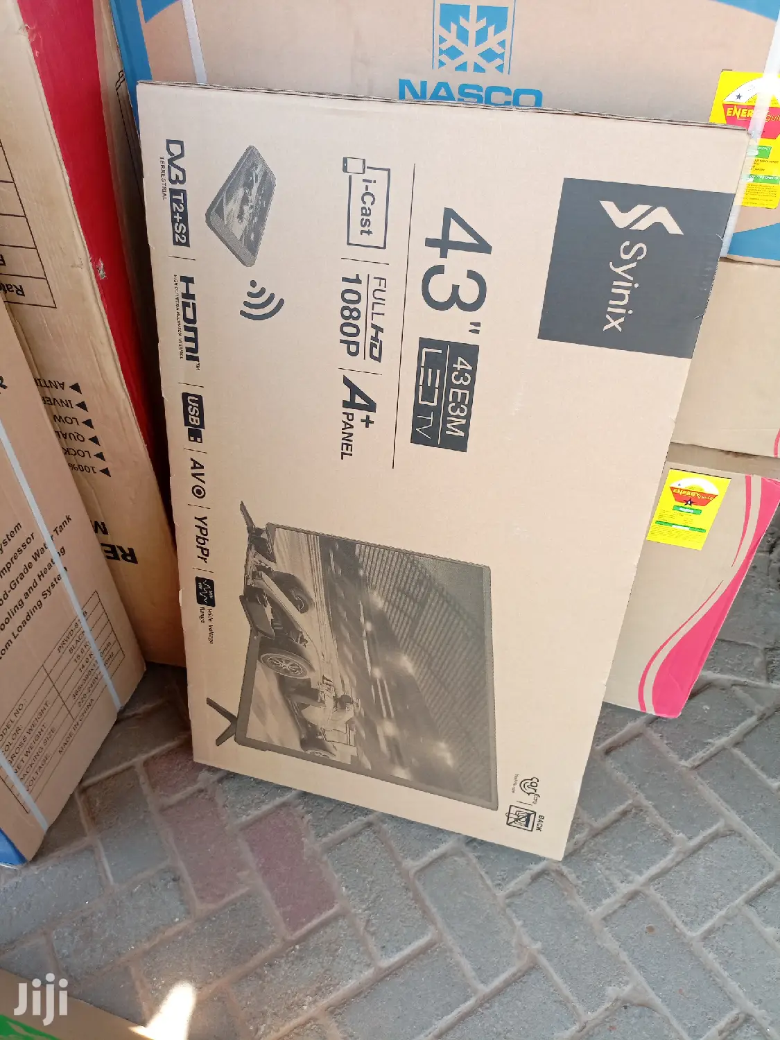Syinix 43' Smart Satellite I-Cast Digital Led Tv