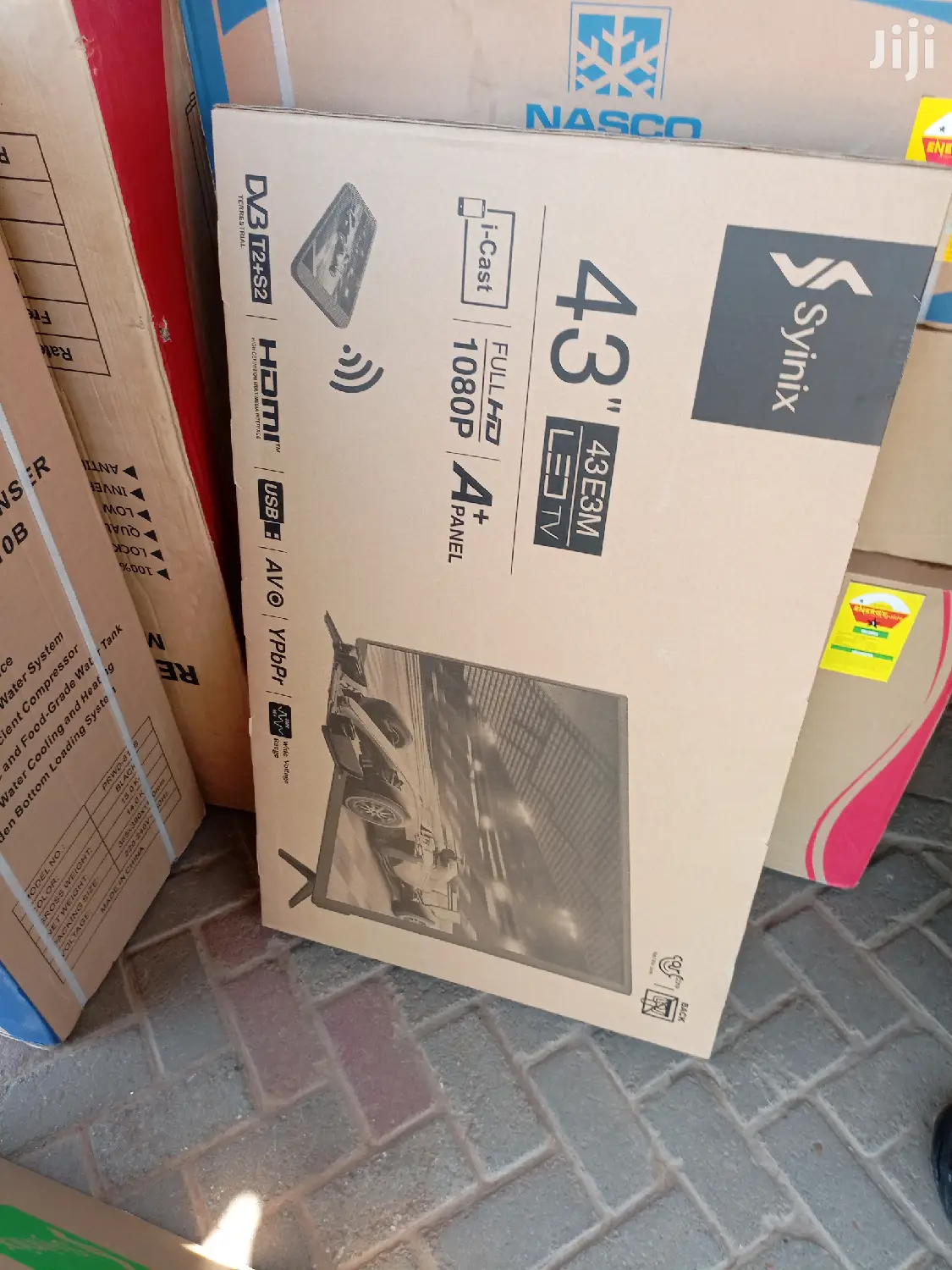 Syinix 43' Smart Satellite I-Cast Digital Led Tv