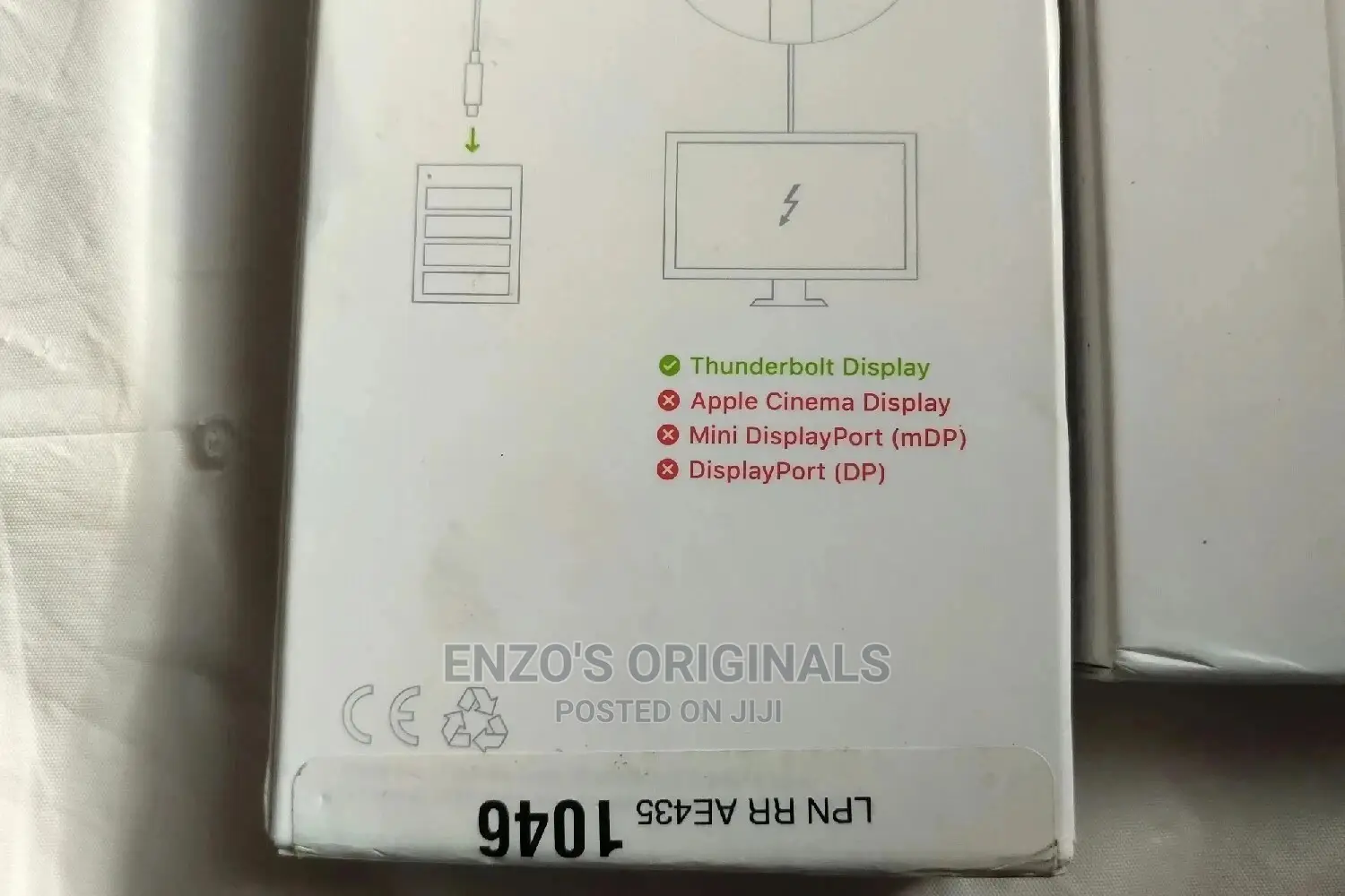 Thunderbolt 3 Usb-c To Thunderbolt 2 Adapter Original Oem