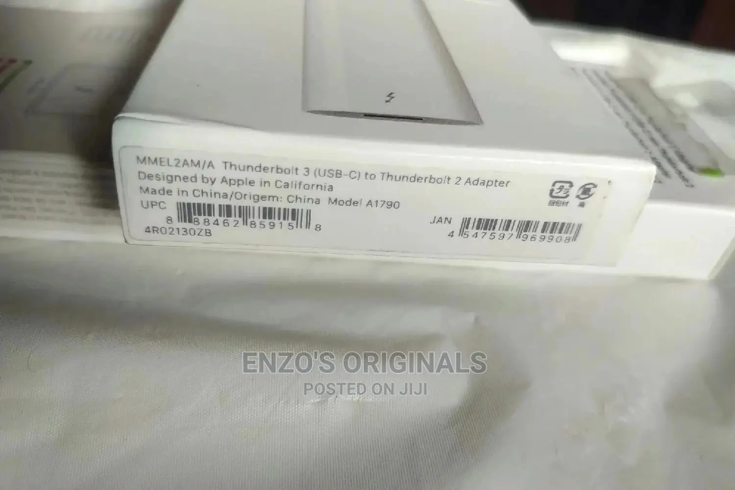 Thunderbolt 3 Usb-c To Thunderbolt 2 Adapter Original Oem