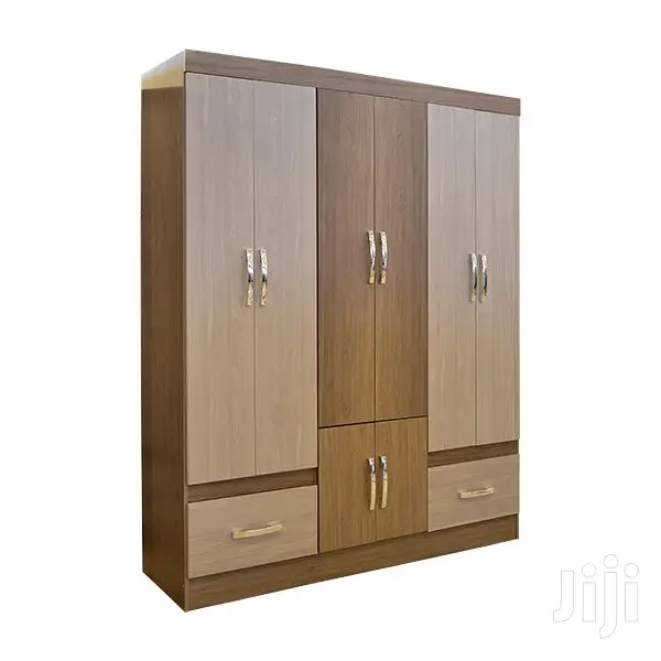 Wardrobe 8-Door (Rustic)