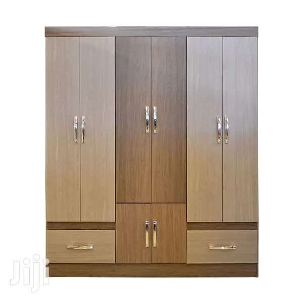 Wardrobe 8-Door (Rustic)