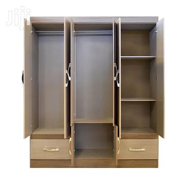 Wardrobe 8-Door (Rustic)