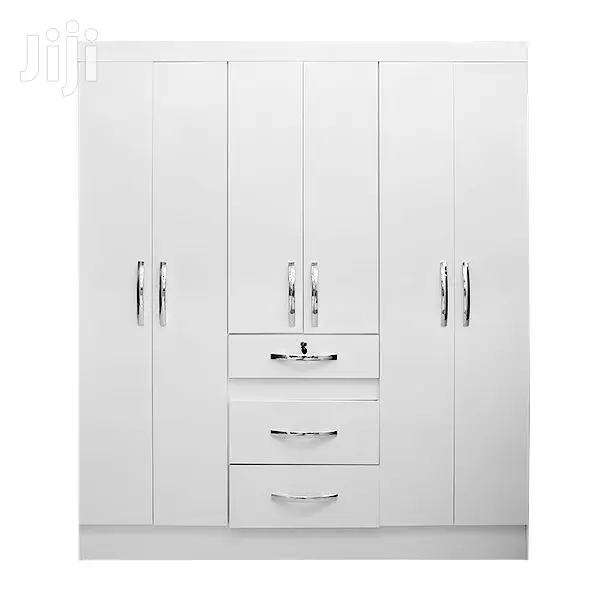 WARDROBE ( White 6DOORS )
