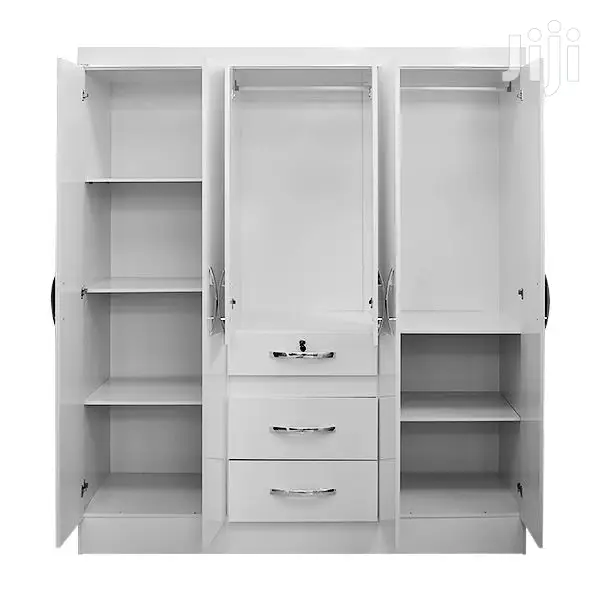 WARDROBE ( White 6DOORS )