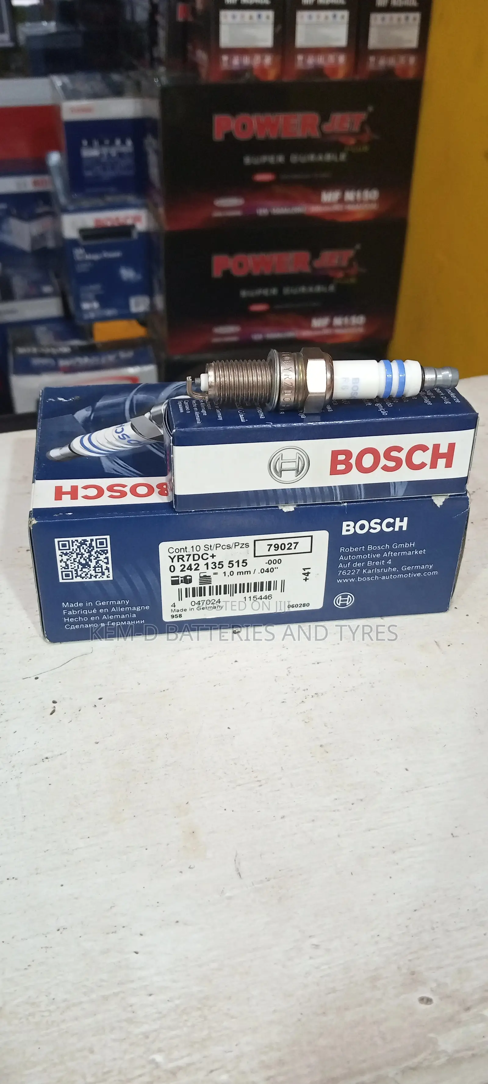 Suzuki Alto Spark Plug Bosch 79027 Yr7dc+ Delivery