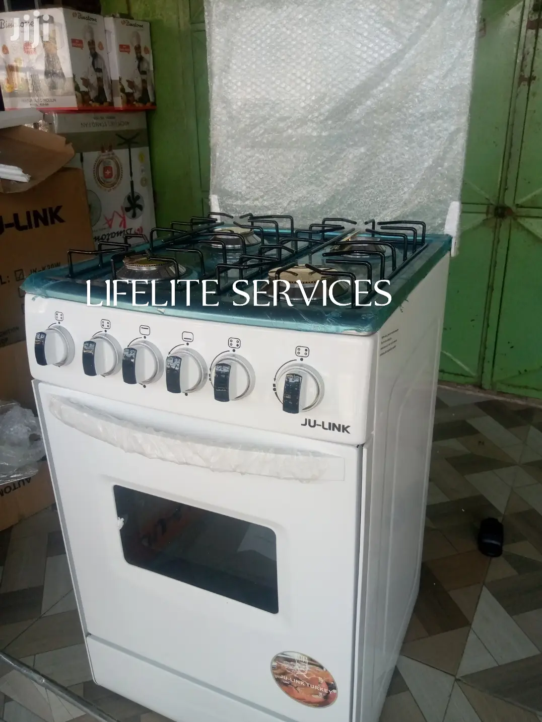 Gas Cooker With Grill(Ju-Link)