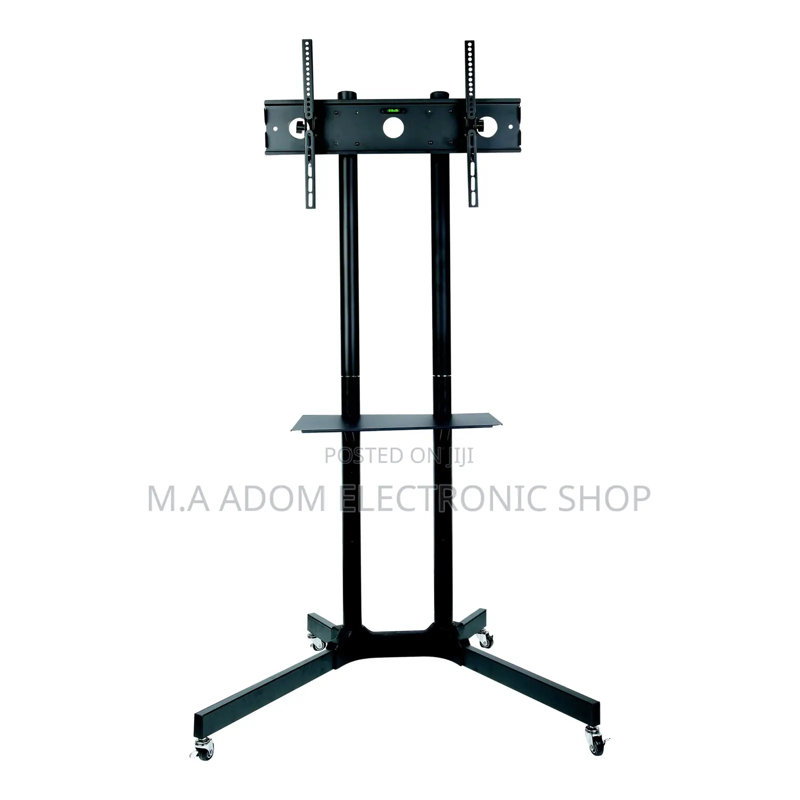 Movable Tv Stand With Free Wheels Plus Dvd Shelf 32''-65''