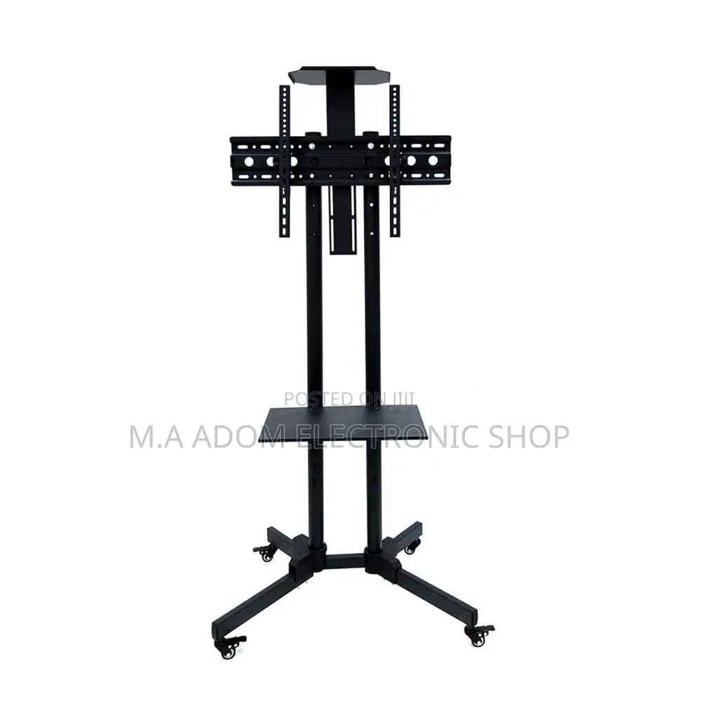 V-Star Rolling Mobile TV Cart Trolley Floor Stand for 32-65"