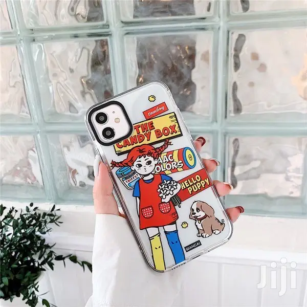Anime Transparent Case for iPhone 12promax 12pro 12 11pro 11