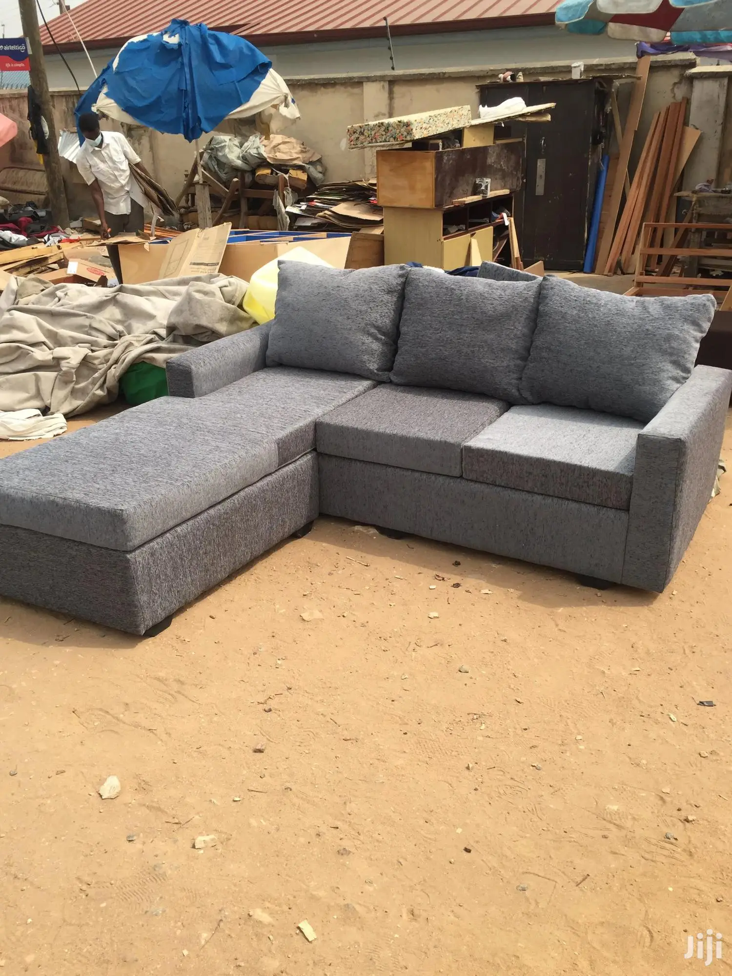 Buy for Less L Shaped Sofa Chair
