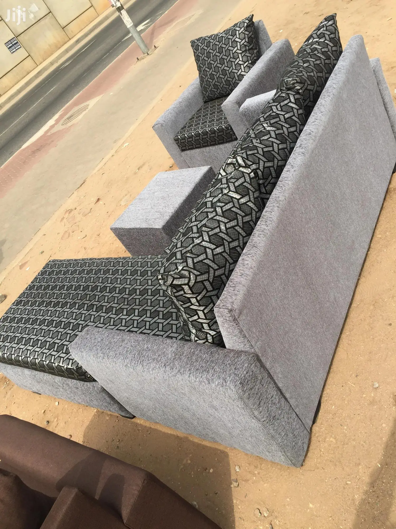 <<Free Delivery>>L Shaped Sofa Couch Chair