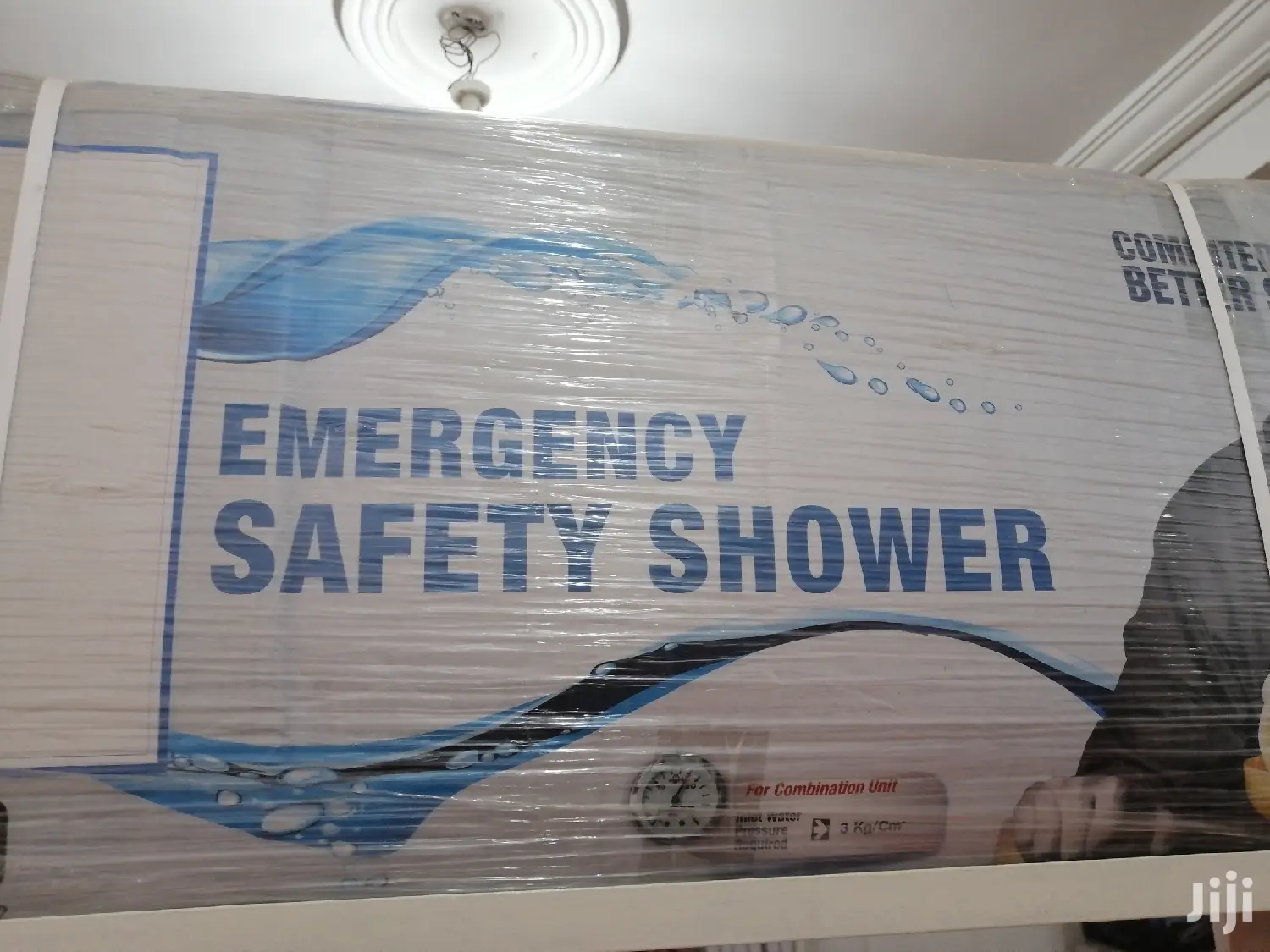 Emergency Safety Shower With Eyewash Station