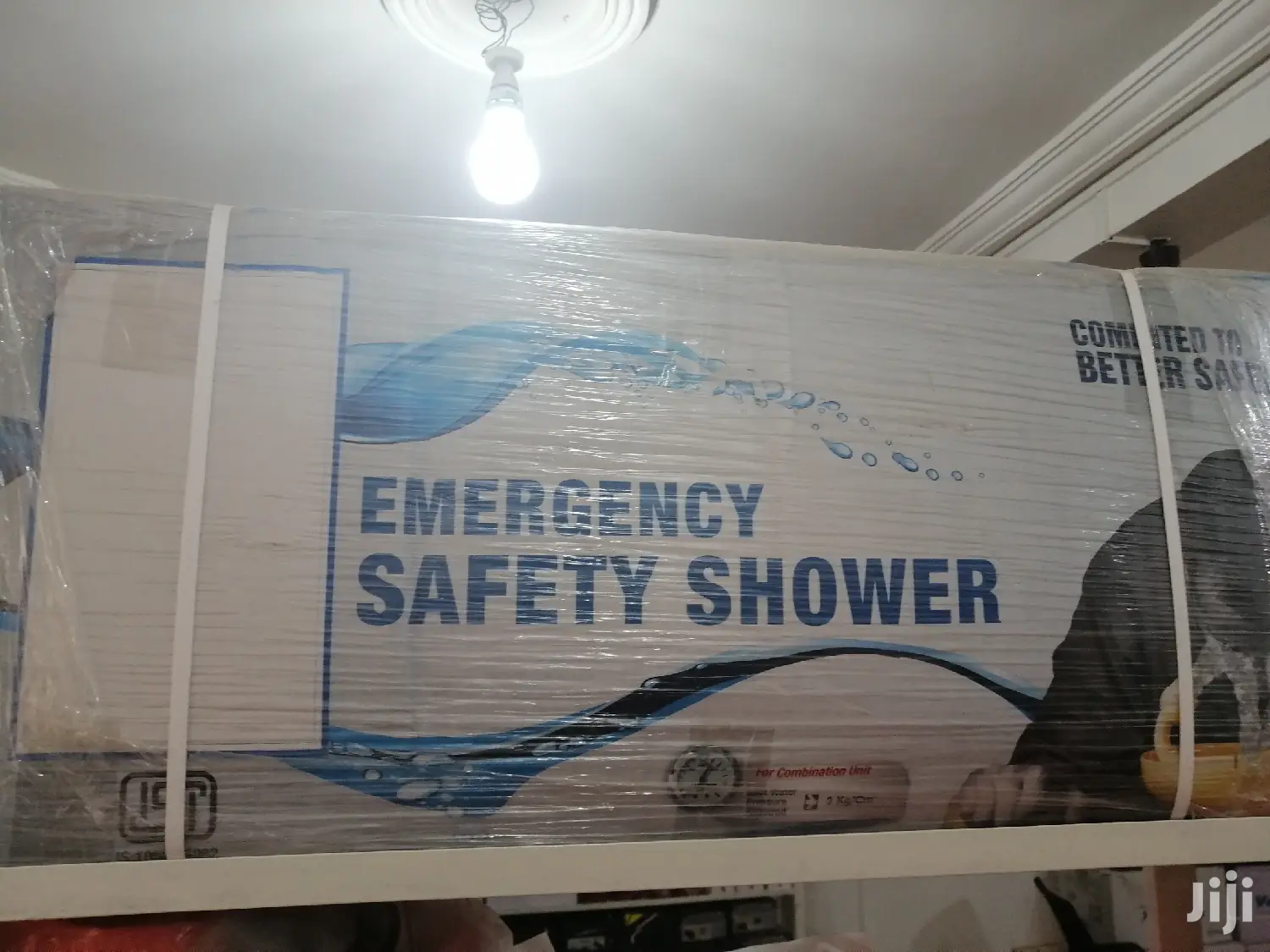 Emergency Safety Shower With Eyewash Station