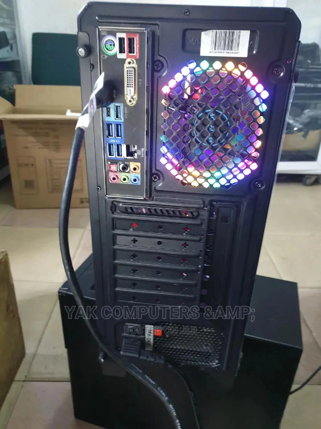 New Desktop Computer MSI Aegis 3 Plus 8th 16GB Intel Core I7 HDD 2T