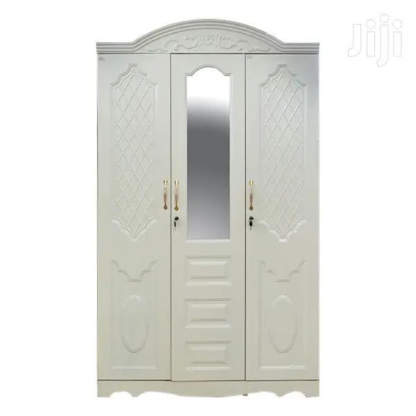Wardrobe (Metal 3 Doors 1 Drawer)