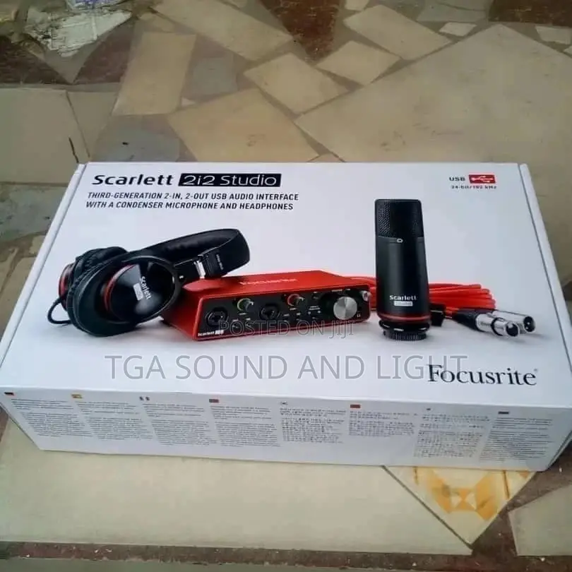 Scarlett 2i2 Studio(3rd Gen) Usb Interface/Recording Studio