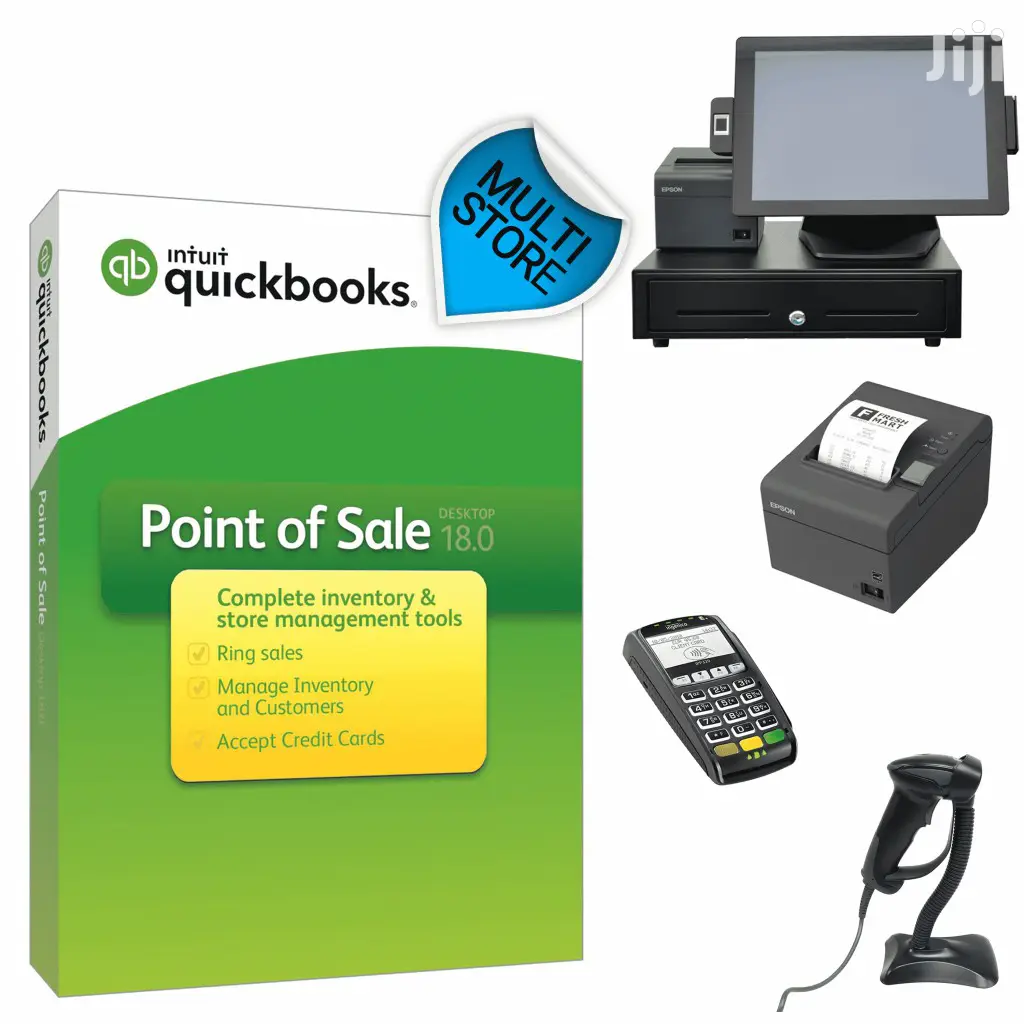 Full Point of Sale System (Software Hardware)