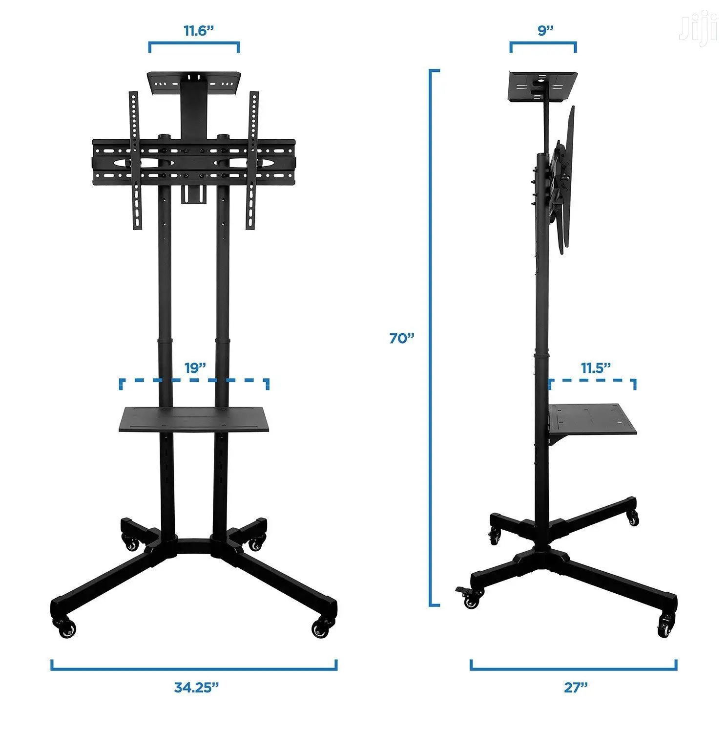 32-65" Television Trolley Wall Mount Bracket TV Stand