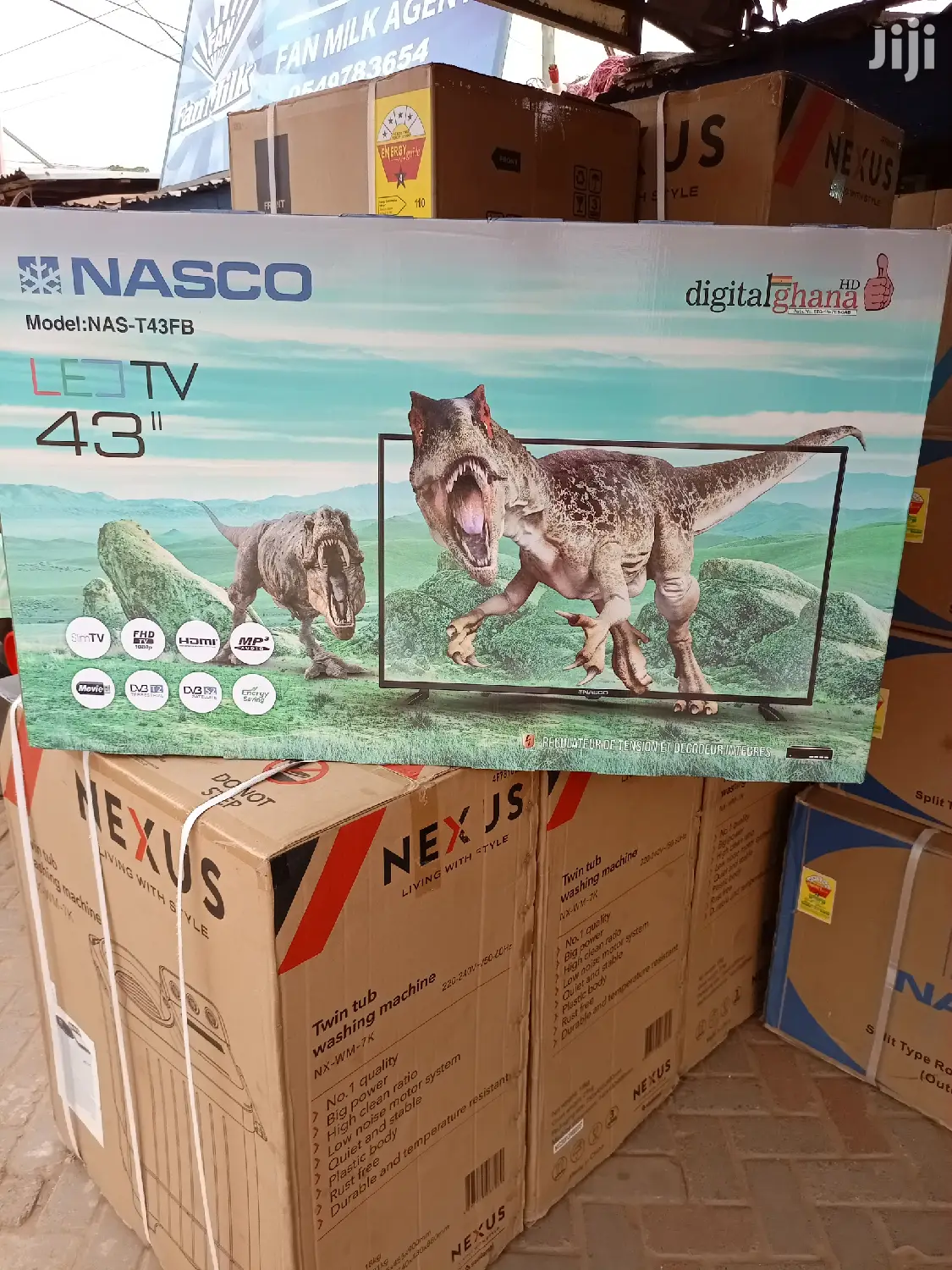 Nasco 43" Satellite Digital Led Tv