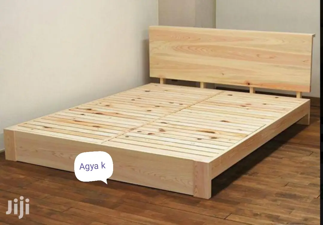 Durable Wooden Queens Bed