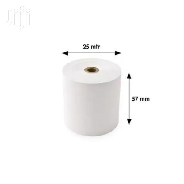 Thermal Paper Roll (57mmx25mm - Box Of 200)