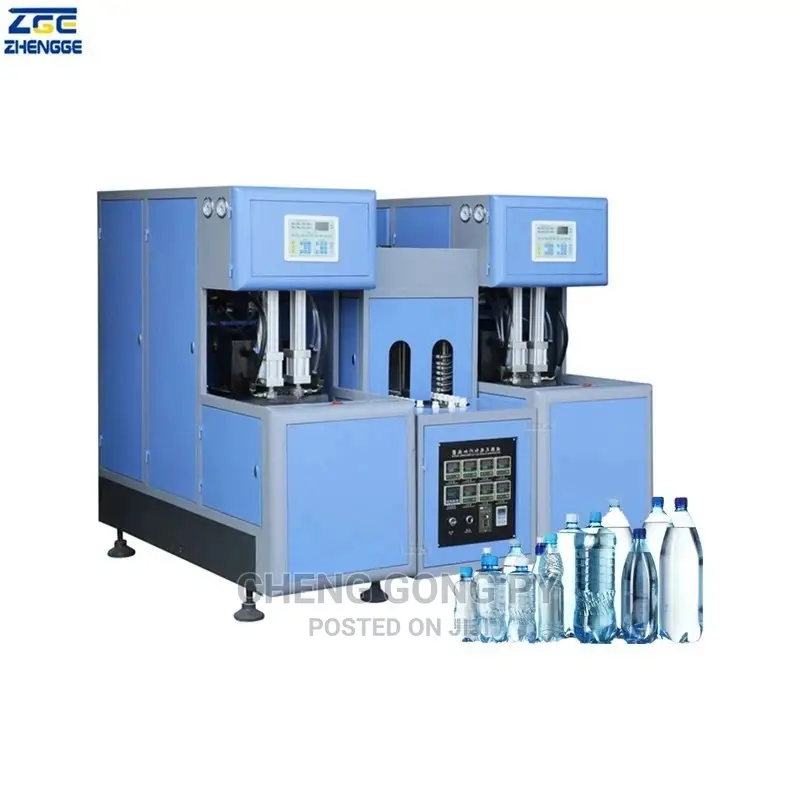 Complete Semi Automatic Dual Cavity Bottle Blower Machine