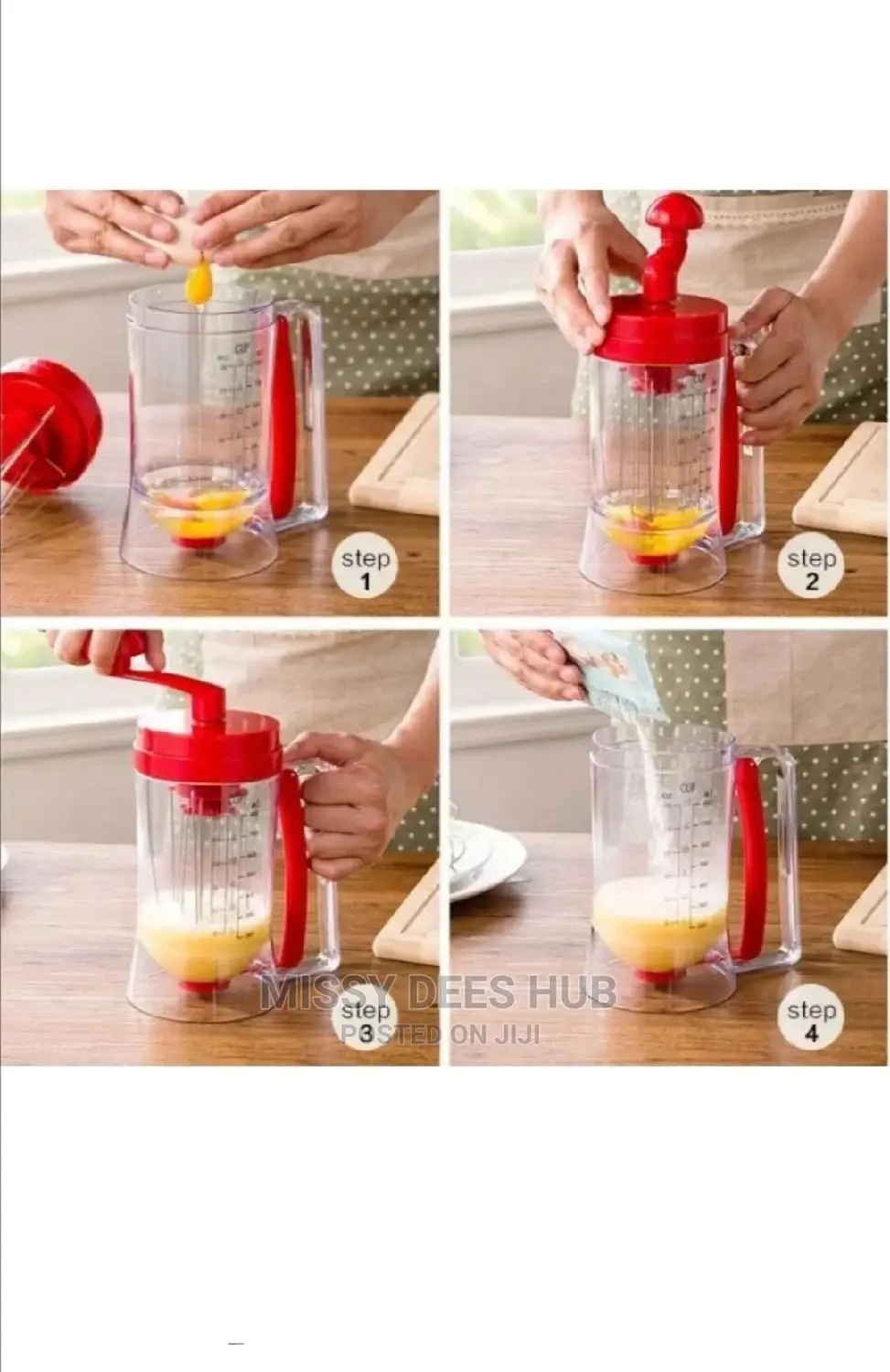 Manual Pancake Mixer and Dispenser
