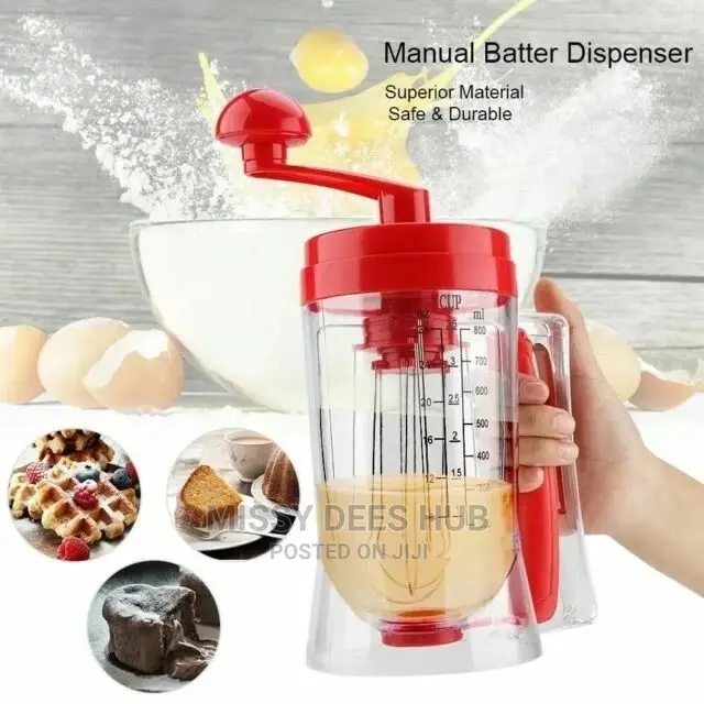 Manual Pancake Mixer and Dispenser