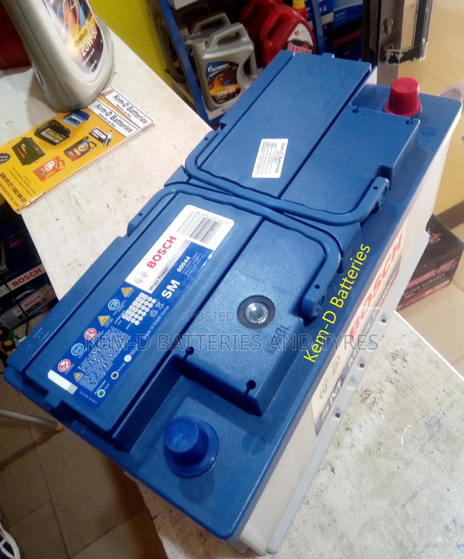 19 Plates Mega Power Bosch Battery Free Quick Delivery