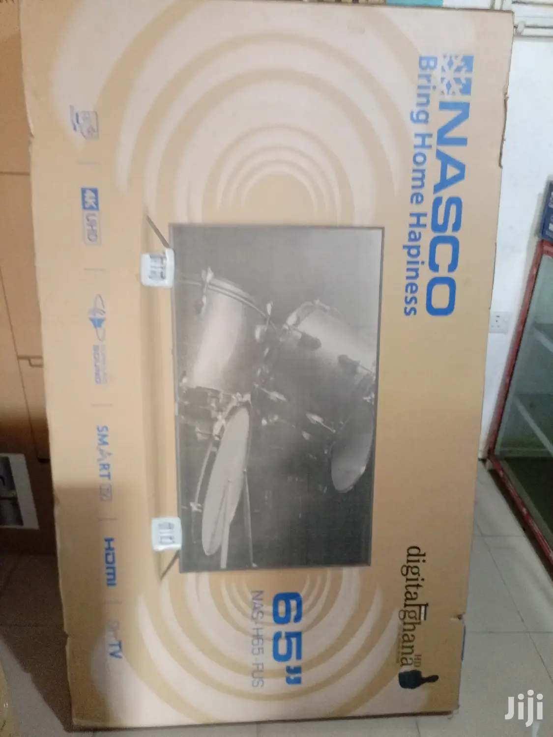 Nasco 65" Smart(Android) Uhd Satellite