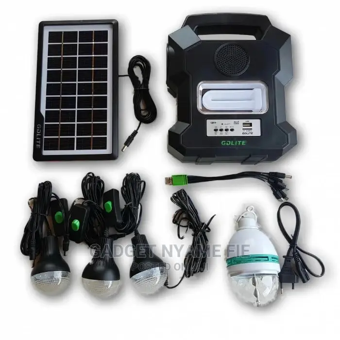 Gdlite 1000A(Bluetooth,3 Bulbs, Mobile Phone Charger)