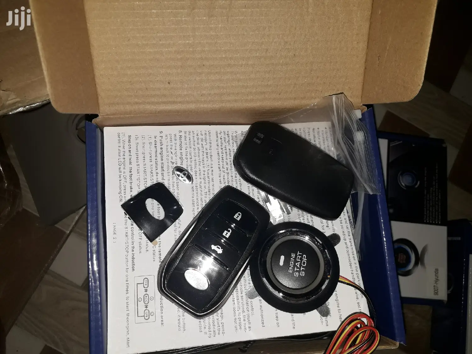 Push Start With Toyota Remote