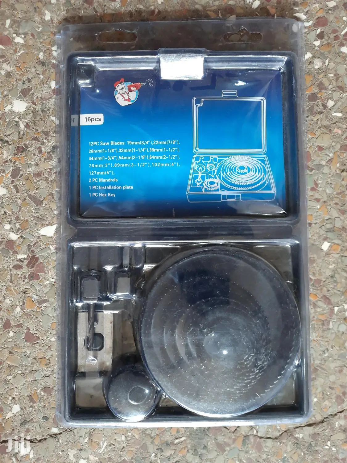 Hole Saw Set 16pcs